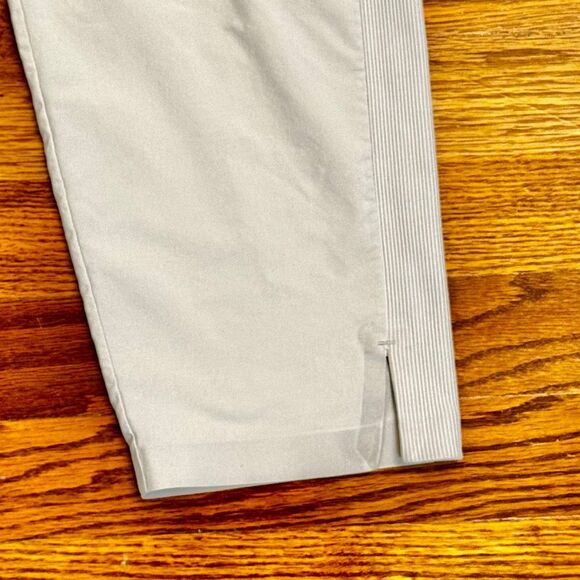 Athleta Brooklyn Mid Rise Ankle Pants. Beige. Size 4. - Picture 5 of 10